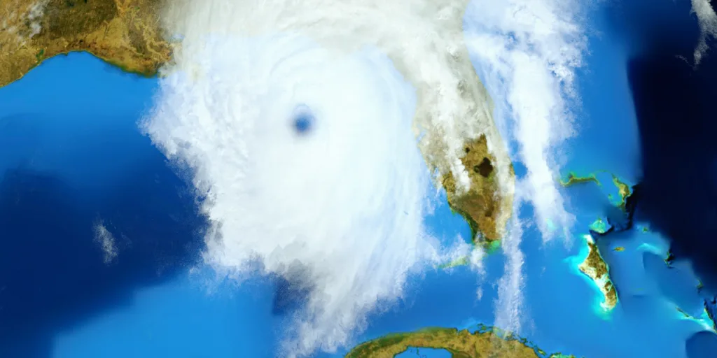 Hurricane in the FL Keys
